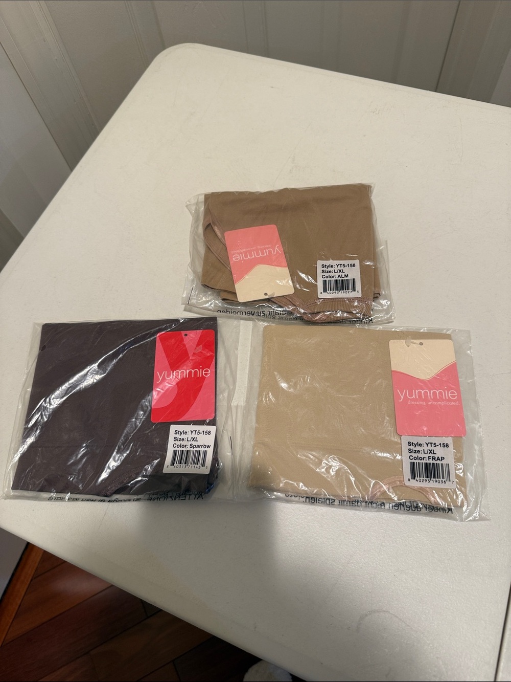 NWT 3PK Yummie Ultralight Shapewear Brief Seamless Everyday Comfortable L/XL